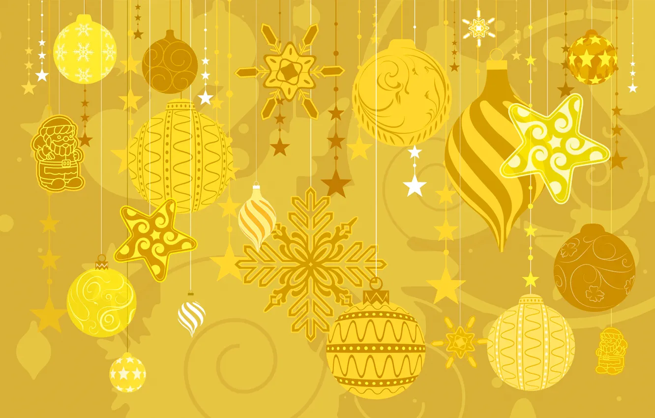 Photo wallpaper winter, decoration, toys, vector, texture, New Year, Christmas, postcard
