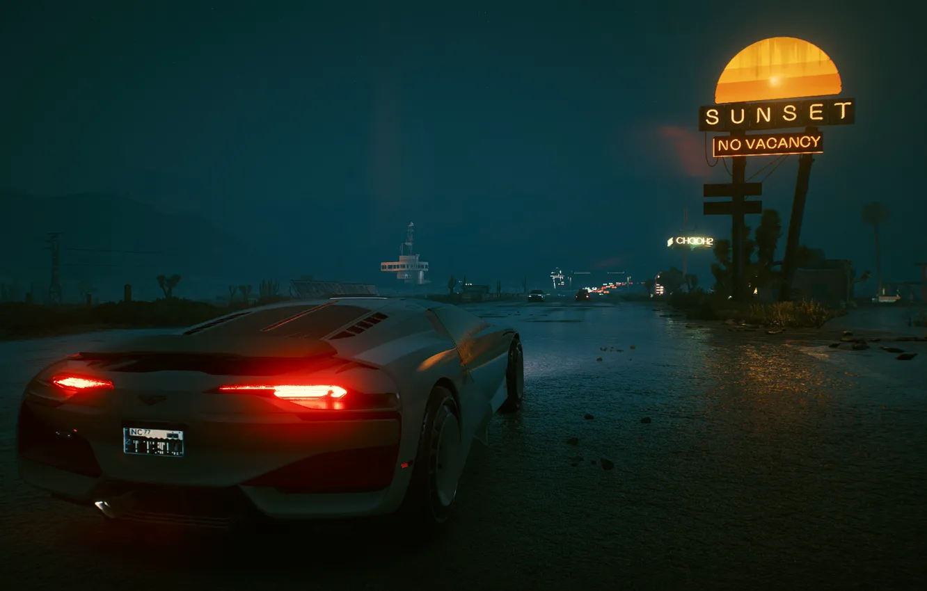 Photo wallpaper future, cyberpunk, rpg, night city, CD Projekt RED, Cyberpunk 2077, Video Game, Cyberpunk