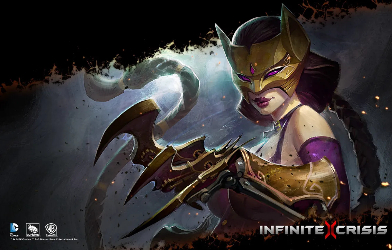 Photo wallpaper DC Comics, Warner Games, Gaslight Catwoman, infinite crisis