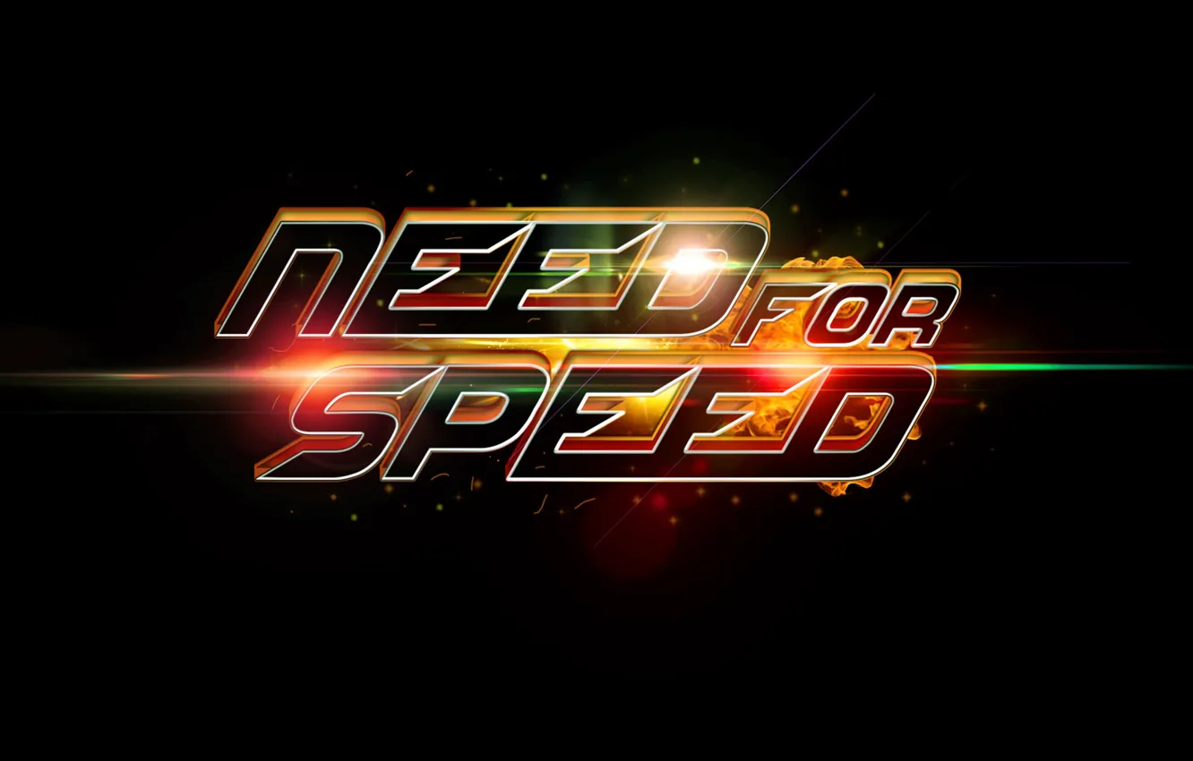 Photo wallpaper logo, need for speed, nfs