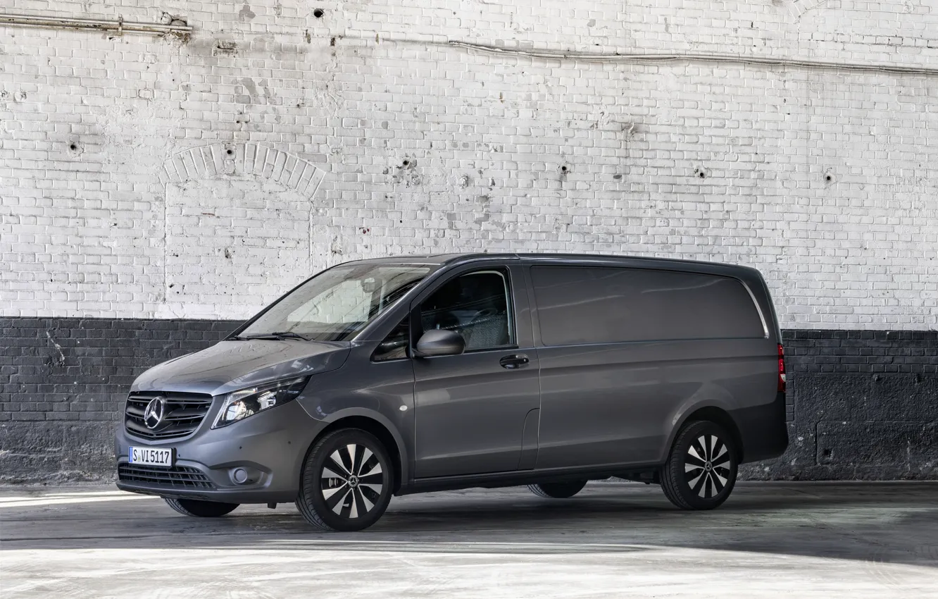 Photo wallpaper wall, Mercedes-Benz, van, Vito, van, Box car