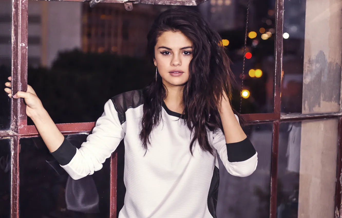 Photo wallpaper girl, model, beauty, Neo, Adidas, Selena Gomez, Selena Gomez