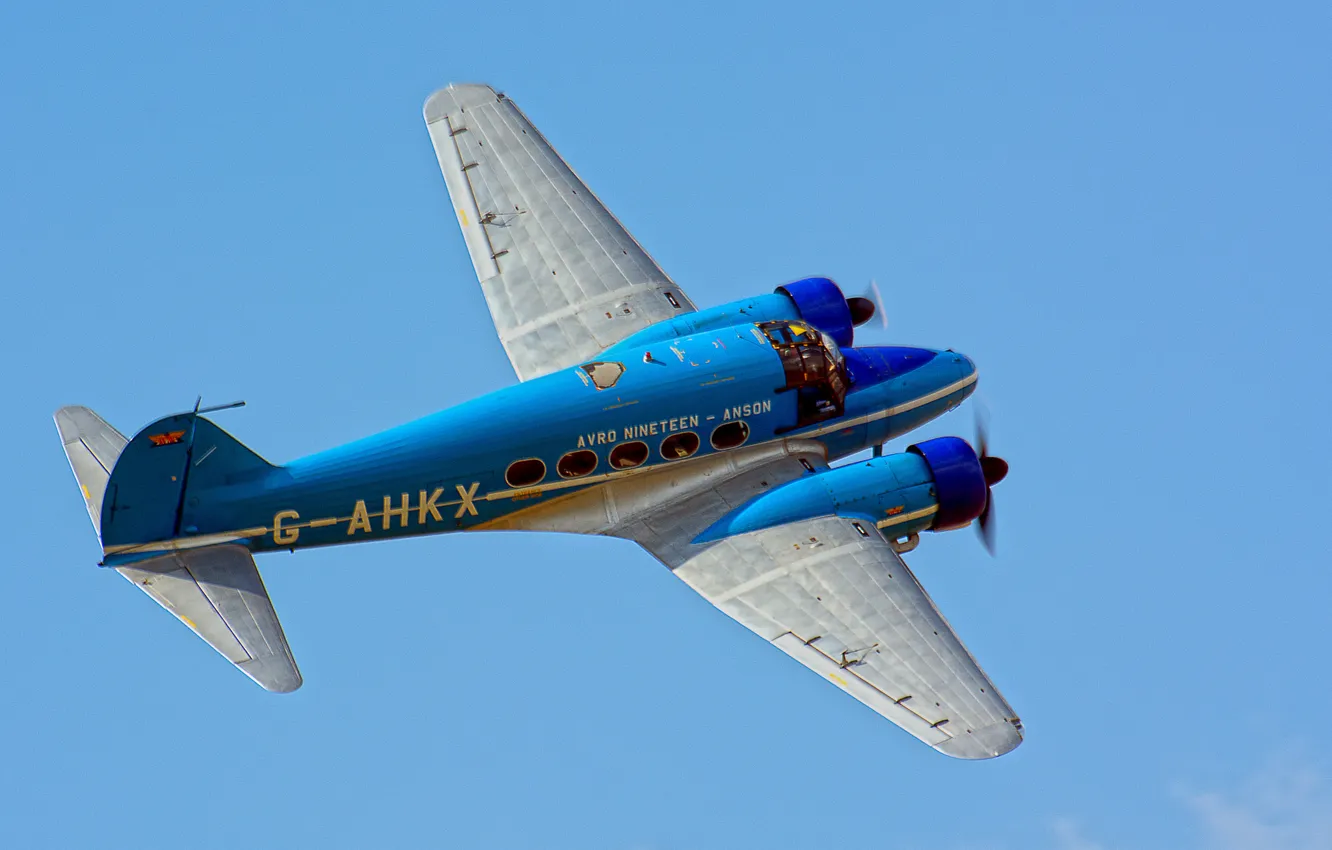 Photo wallpaper the plane, multipurpose, Avro Anson, Avro Anson