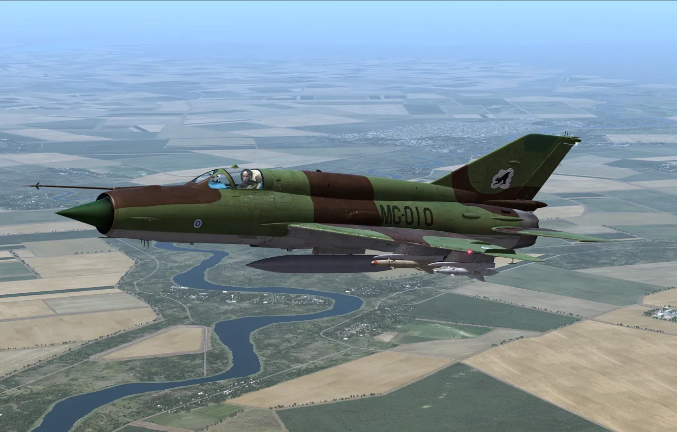 Photo wallpaper KB MiG, MiG-21bis, Frontline fighter