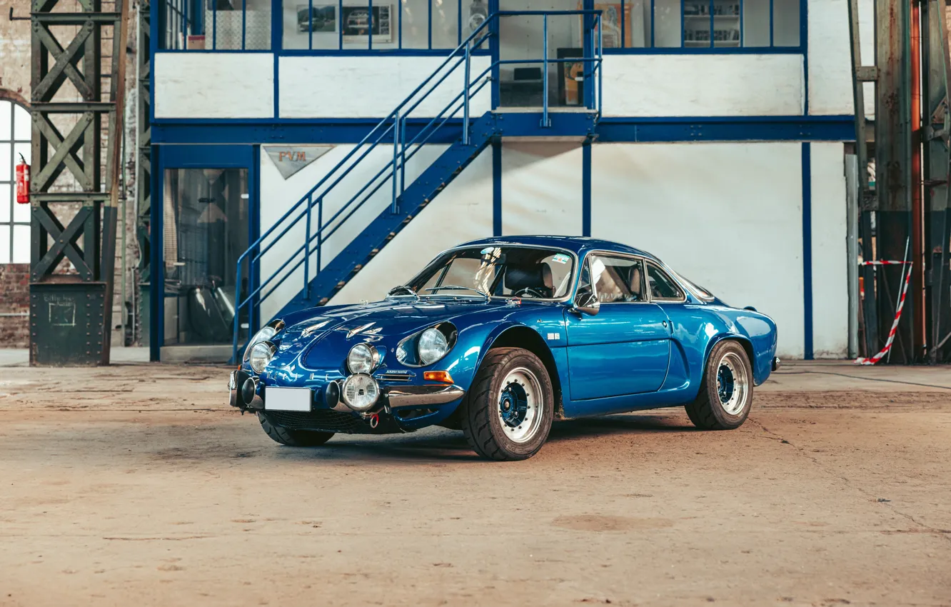 Photo wallpaper Renault, Alpine, 1974, Renault Alpine A110 1300 V85