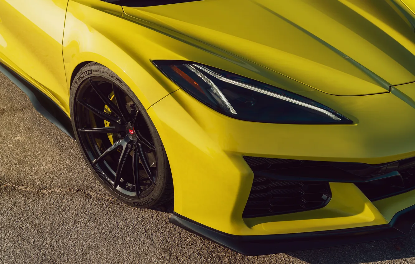 Photo wallpaper car, Corvette