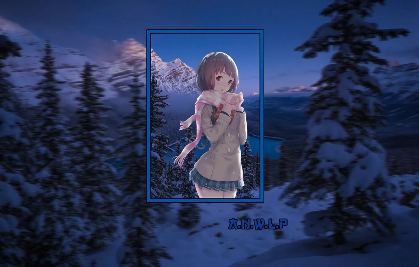 Photo wallpaper winter, anime, anime, Chan, madskillz, fybvt