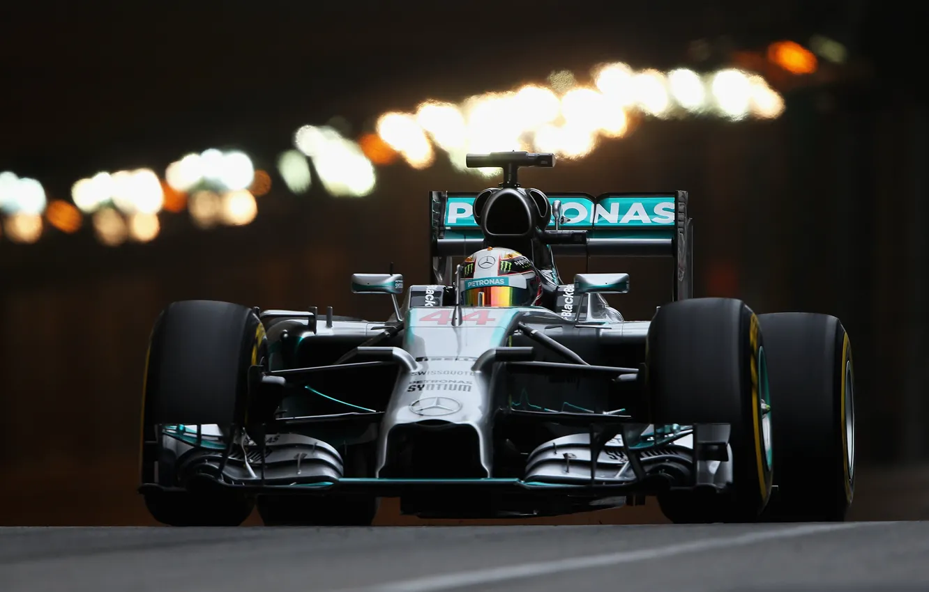 Photo wallpaper Mercedes-Benz, formula 1, Mercedes, Formula 1, Lewis Hamilton