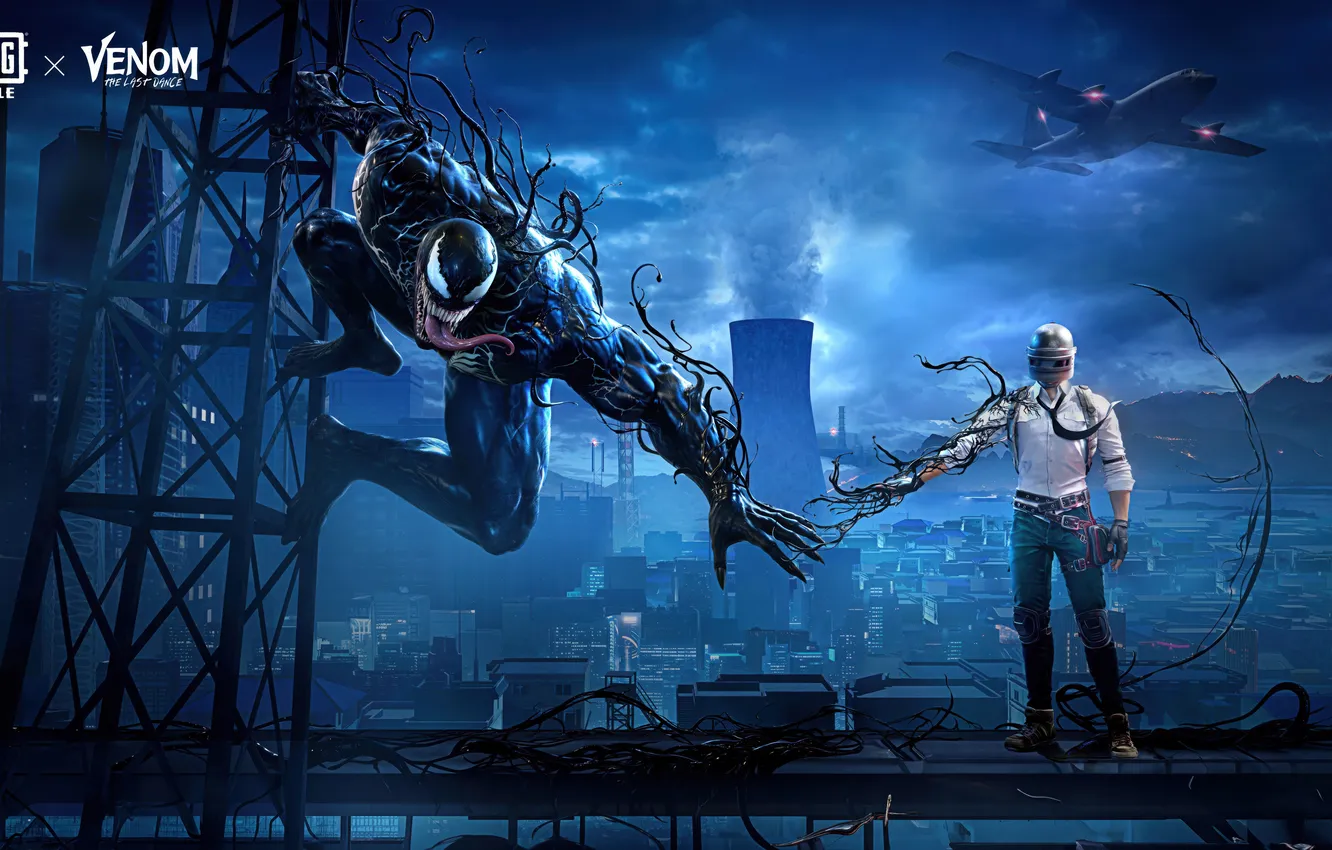 Photo wallpaper Games, PUBG MOBILE, 2024 Games, Venom: The Last Dance