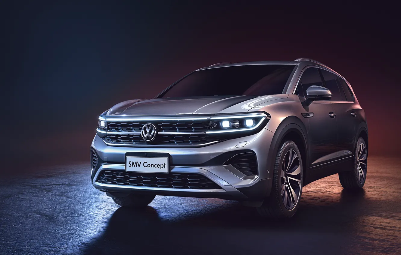 Photo wallpaper Concept, Volkswagen, crossover, 2019, SMV
