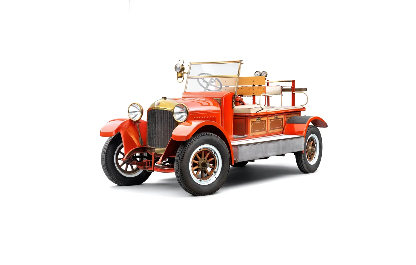 Photo wallpaper Skoda, 1919, Laurin & Klement, Fire Truck