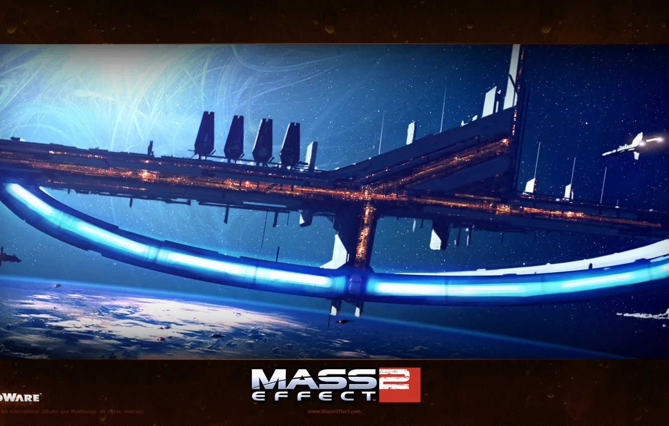 Photo wallpaper mass effect 2, game
