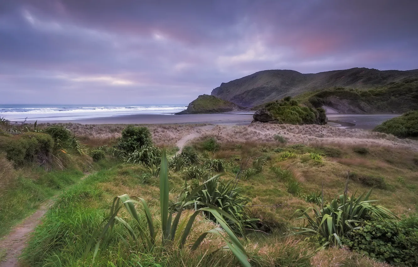 Photo wallpaper sea, landscape, nature