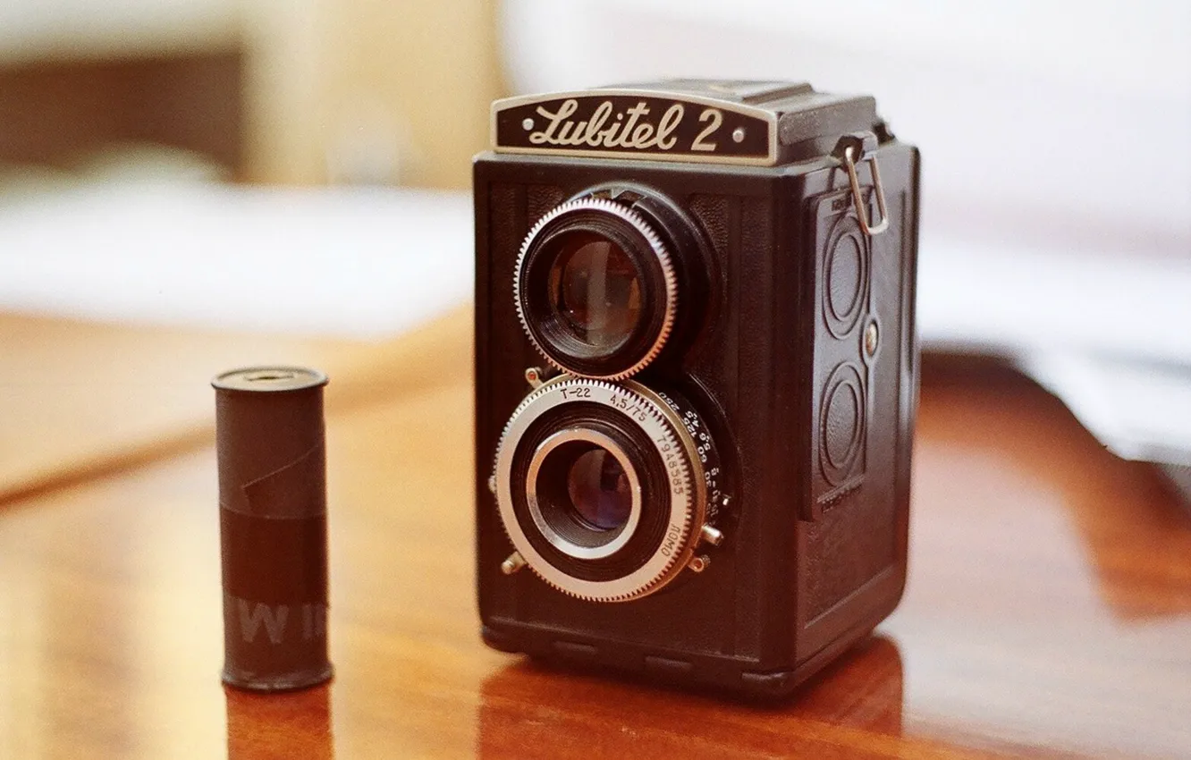 Photo wallpaper the camera, Antiques, любтель2
