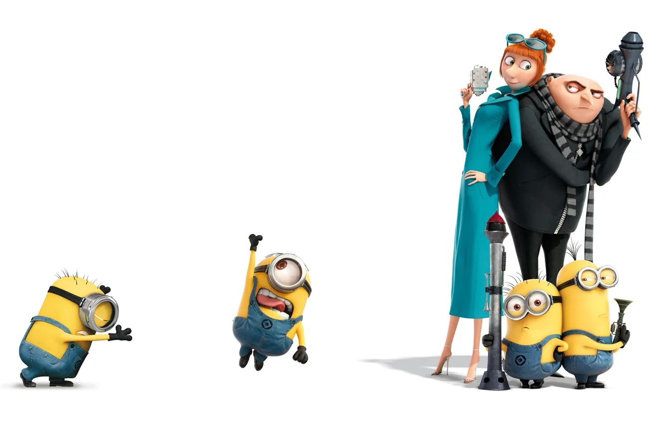 Photo wallpaper despicable me, Minions, Despicable Me 2, minion