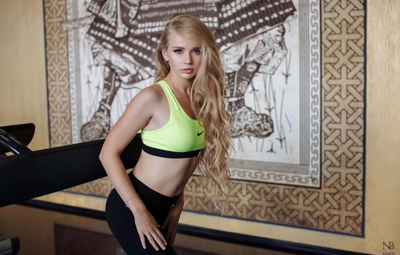 Photo wallpaper girl, sexy, Wallpaper, sweetheart, model, bright, makeup, slim