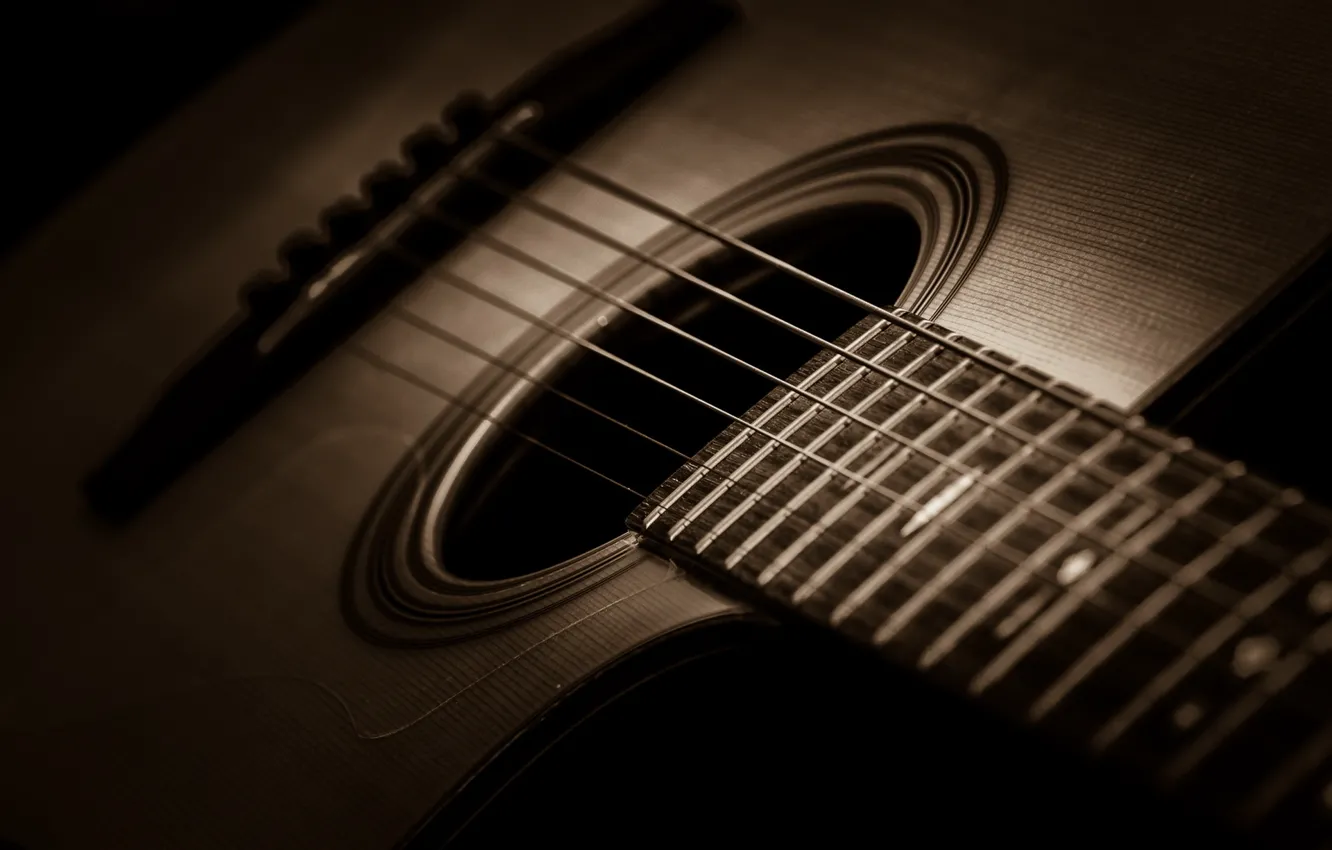 Photo wallpaper music, background, guitar