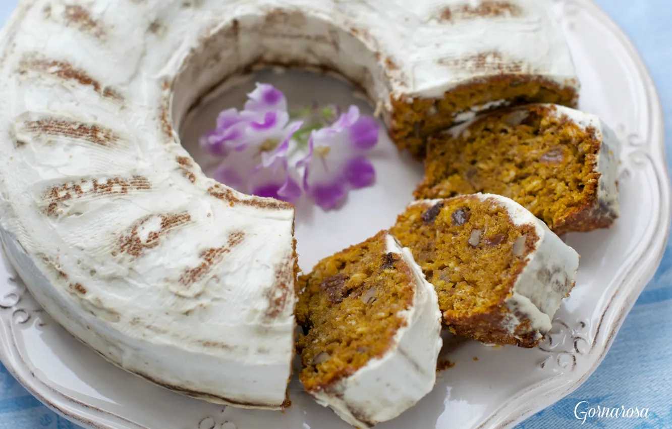 Photo wallpaper muffin, cakes, glaze, cupcakes