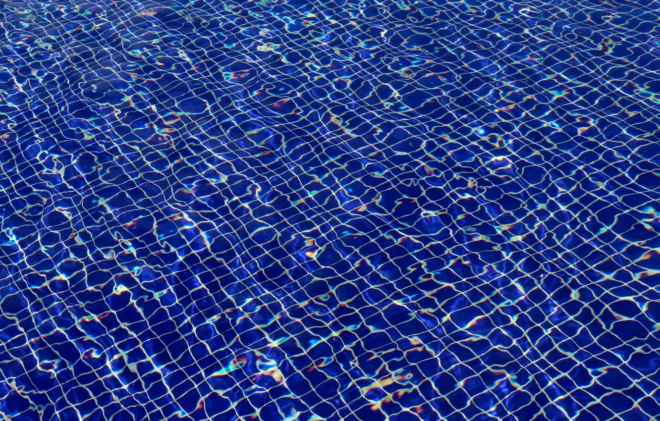 Photo wallpaper water, texture, pool
