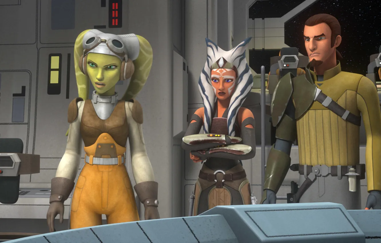 Photo wallpaper Ahsoka Tano, Star wars: Rebels, Ahsoka Tano, Kanan Jarrus, Star Wars: Rebels, Hera Syndulla, Gera, …