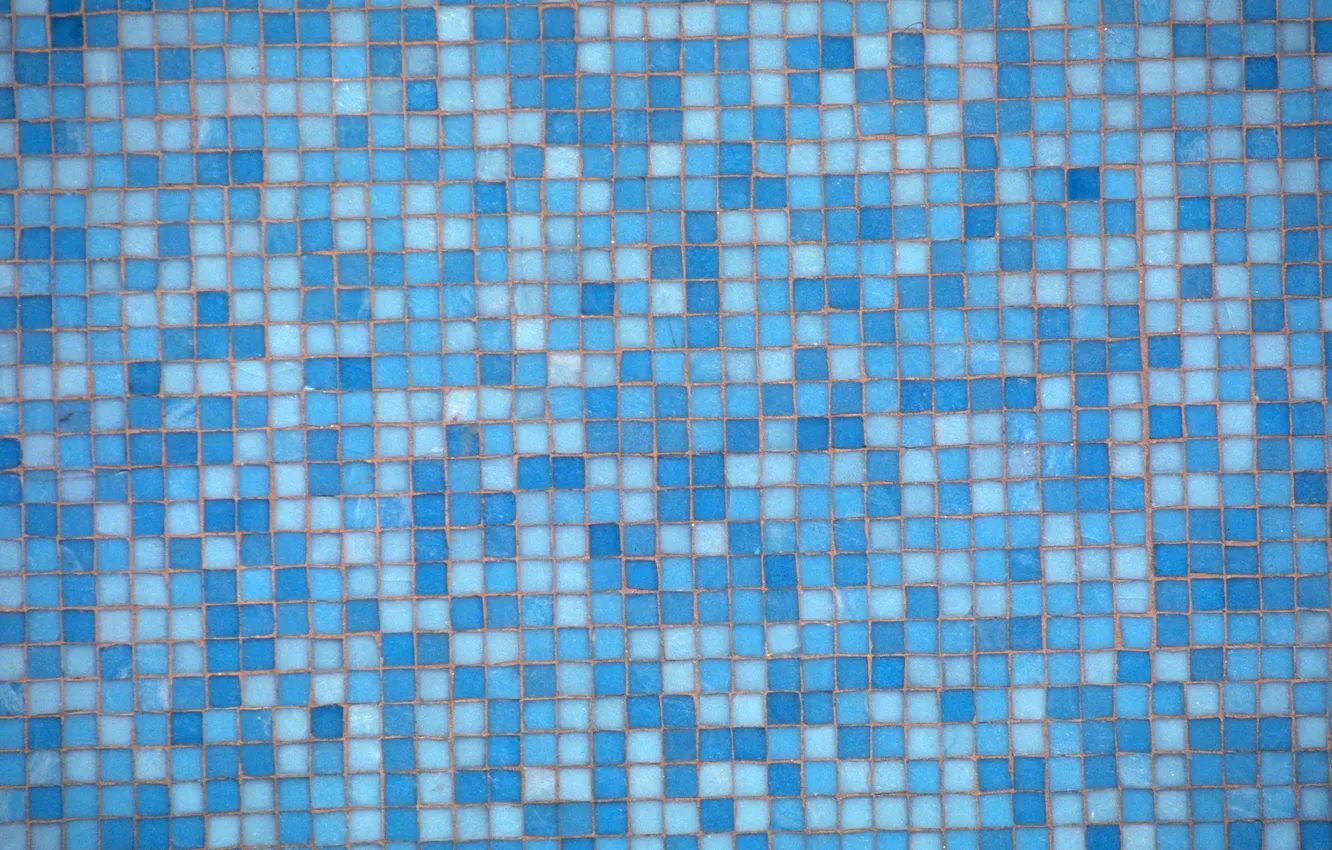 Photo wallpaper mosaic, texture, quadrati