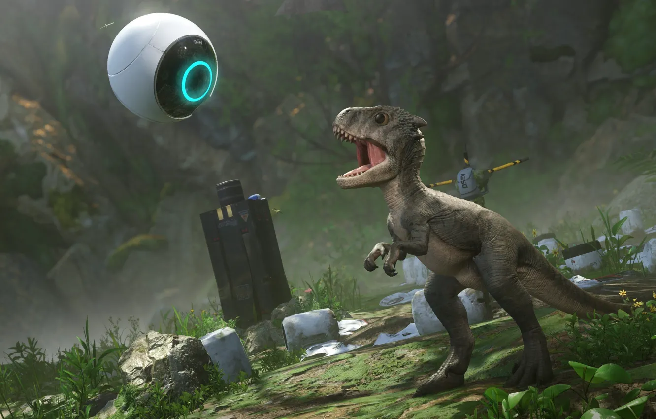 Photo wallpaper Robinson, The Journey, animal, Robinson: The Journey, VR, game, Virtual Reality