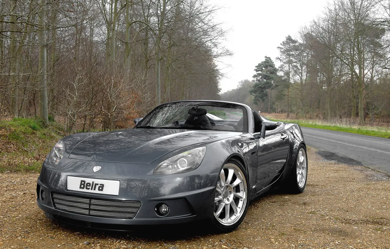 Photo wallpaper road, convertible, Breckland, Beira