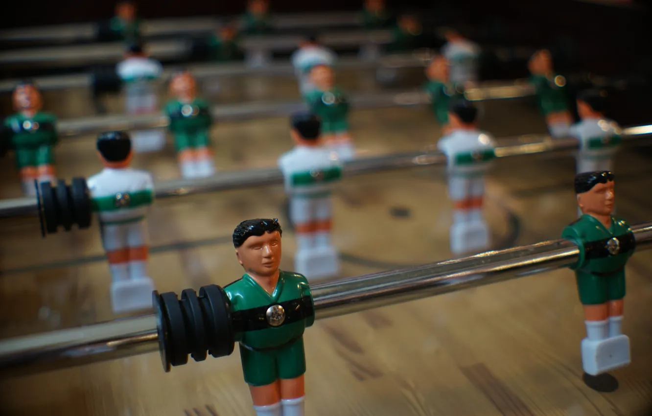 Photo wallpaper background, table football, Kicker