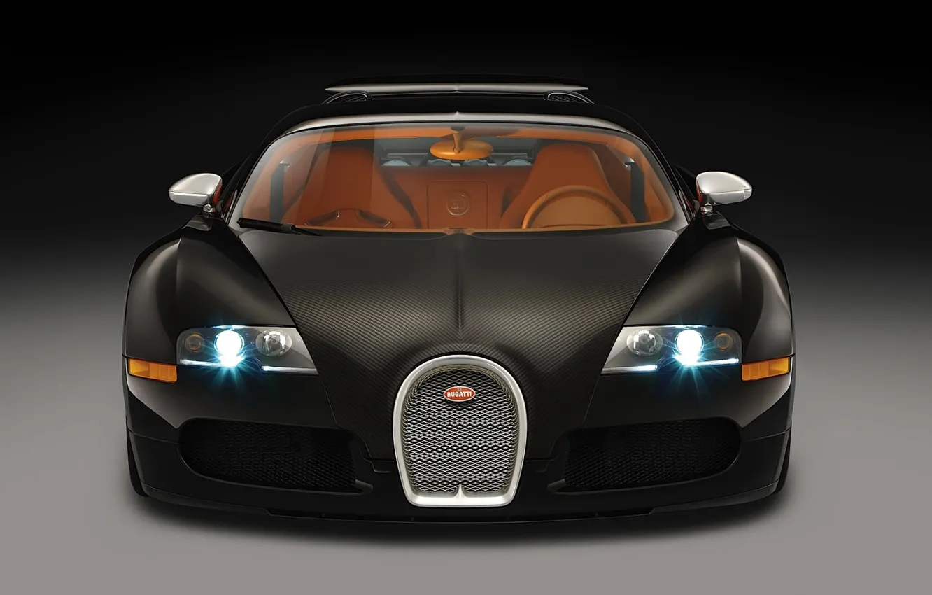 Photo wallpaper 2008, Bugatti, Veyron, Black Blood