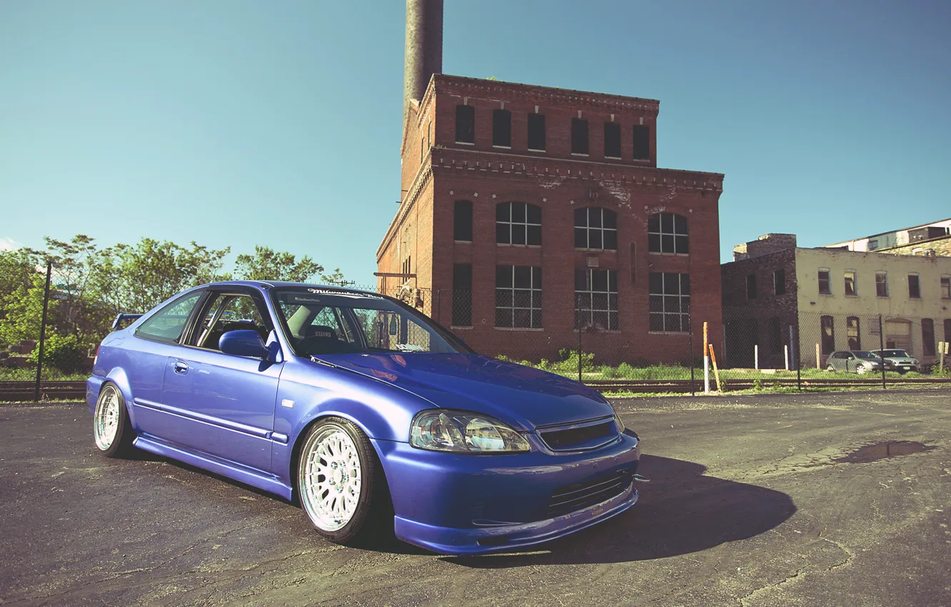 Photo wallpaper honda, Honda, civic, civic