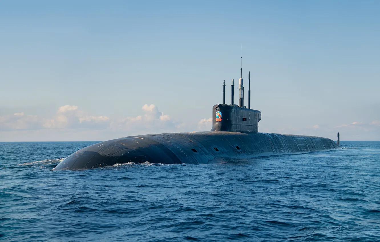 Photo wallpaper cruiser, underwater, atomic, Prince Vladimir