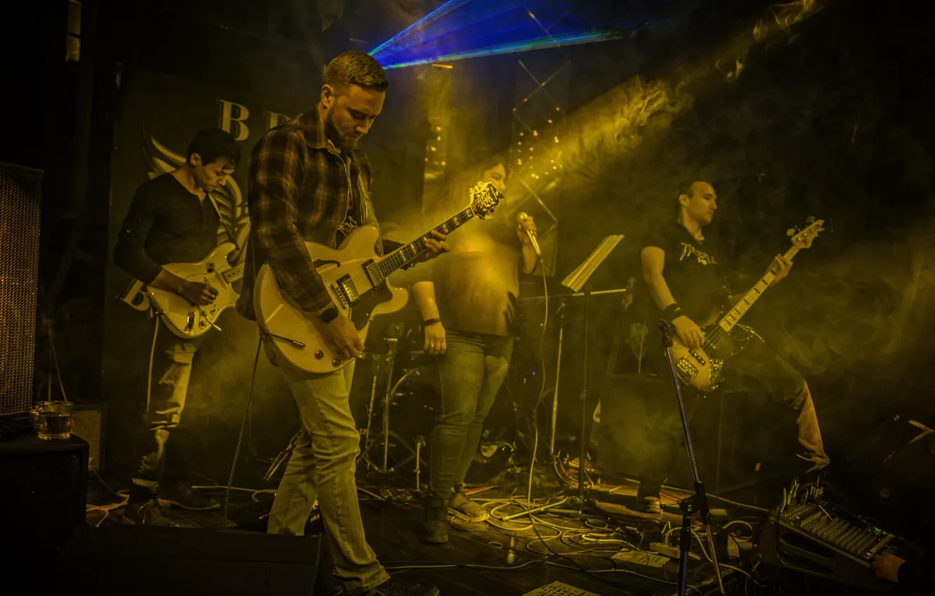 Photo wallpaper rock music, Tajikistan, Kide fotoart, Dushanbe, The Daze