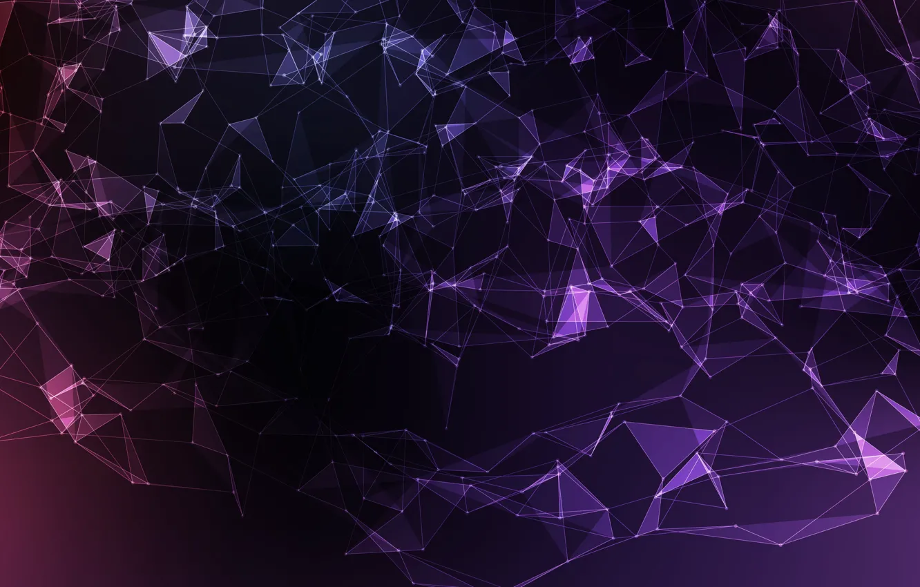 Photo wallpaper vector, abstract, background, violet, mesh