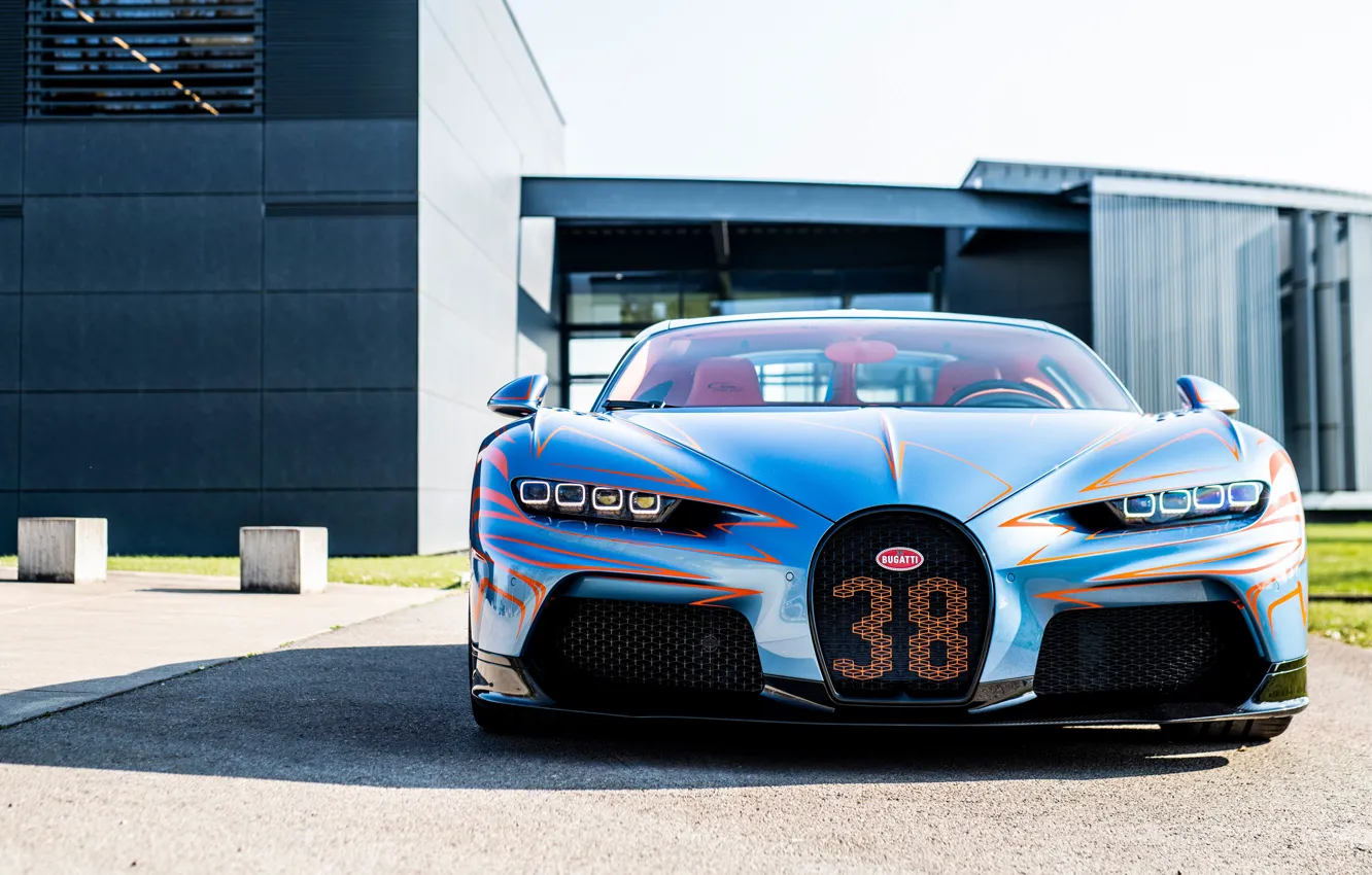 Photo wallpaper Bugatti, Super, Sport, Chiron, 2022, Bugatti Chiron Super Sport Wave Of Light, Wave Of Light