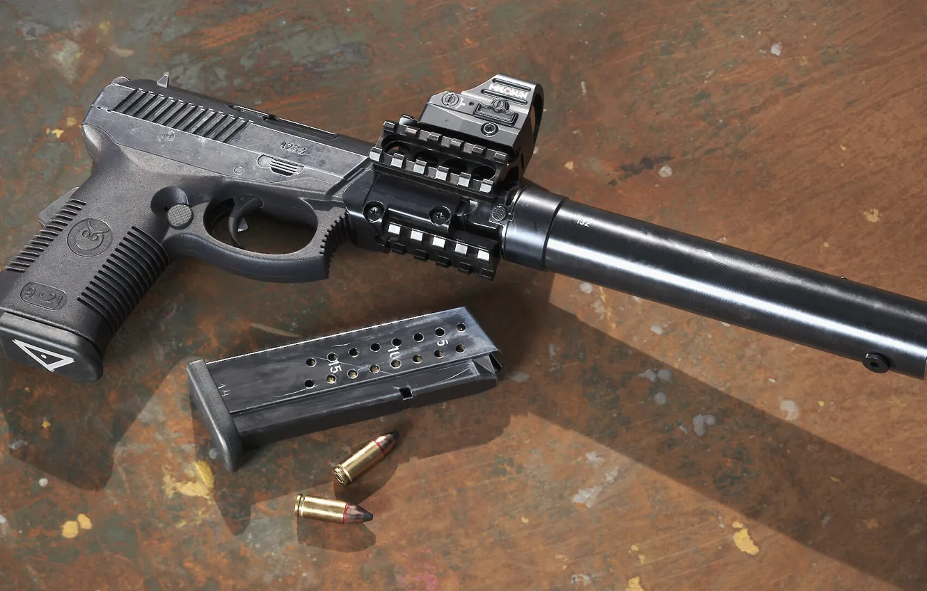 Photo wallpaper Self-loading pistol, 9x21, Pyotr Ivanovich Serdyukov, SR1MP
