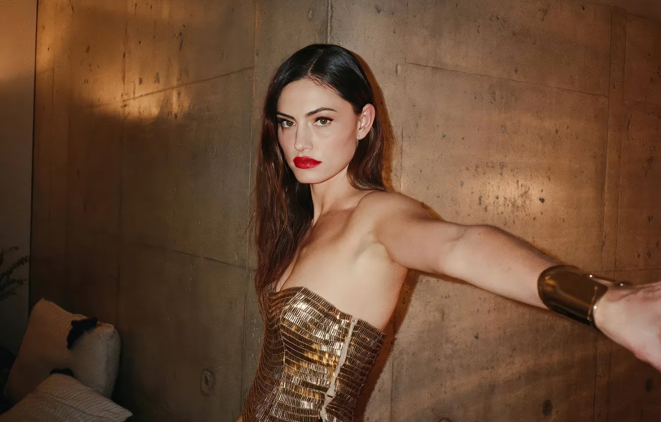 Photo wallpaper look, girl, photo, actress, lips, beauty, Phoebe Tonkin