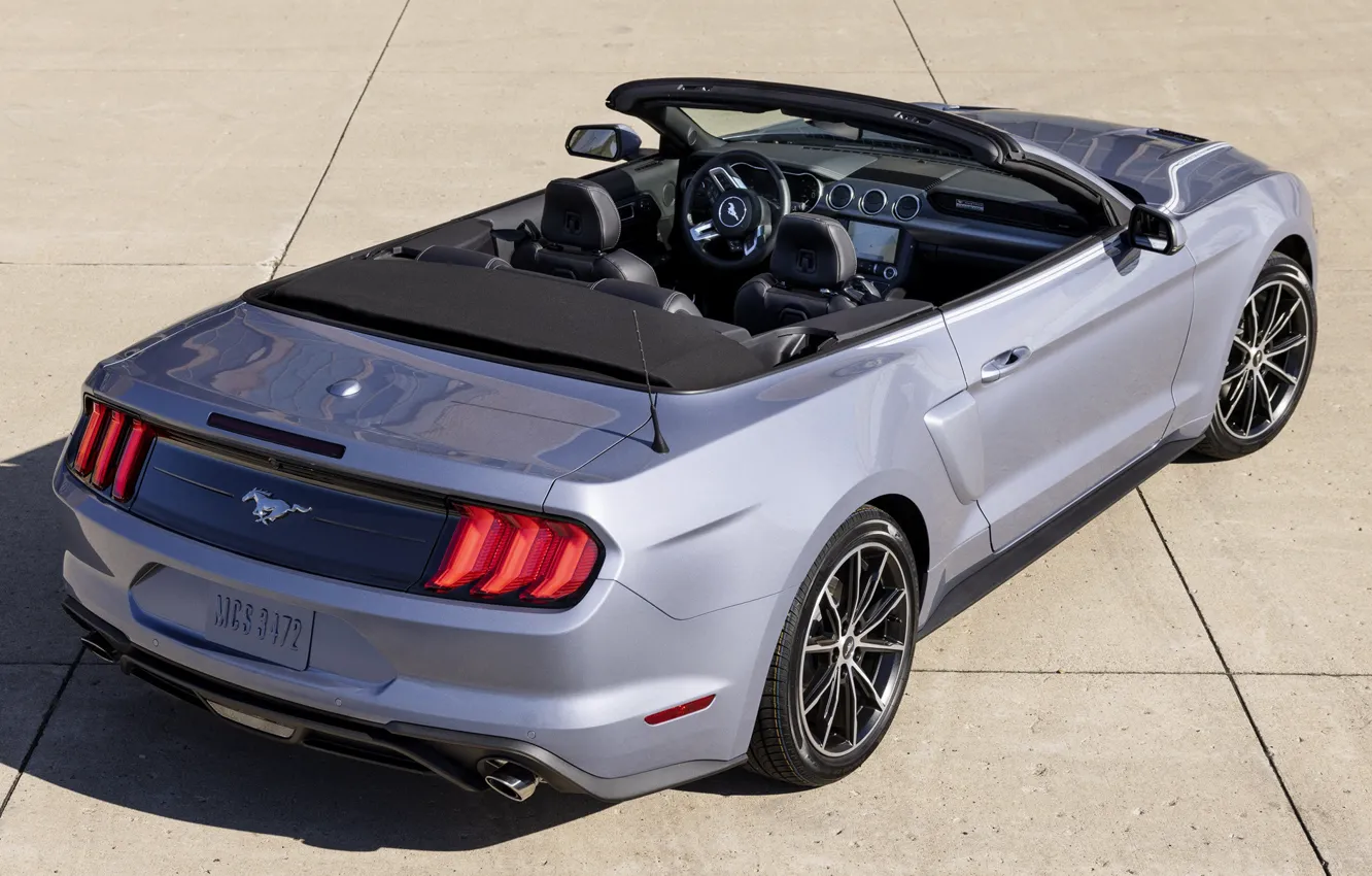 Photo wallpaper convertible, Convertible, exterior, 2022, Coastal Edition, Ford Mustan