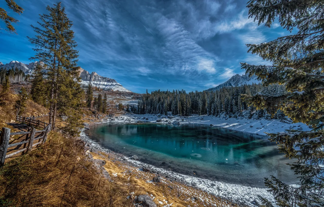 Photo wallpaper Trentino-Alto Adige, Nova Levante, Caress