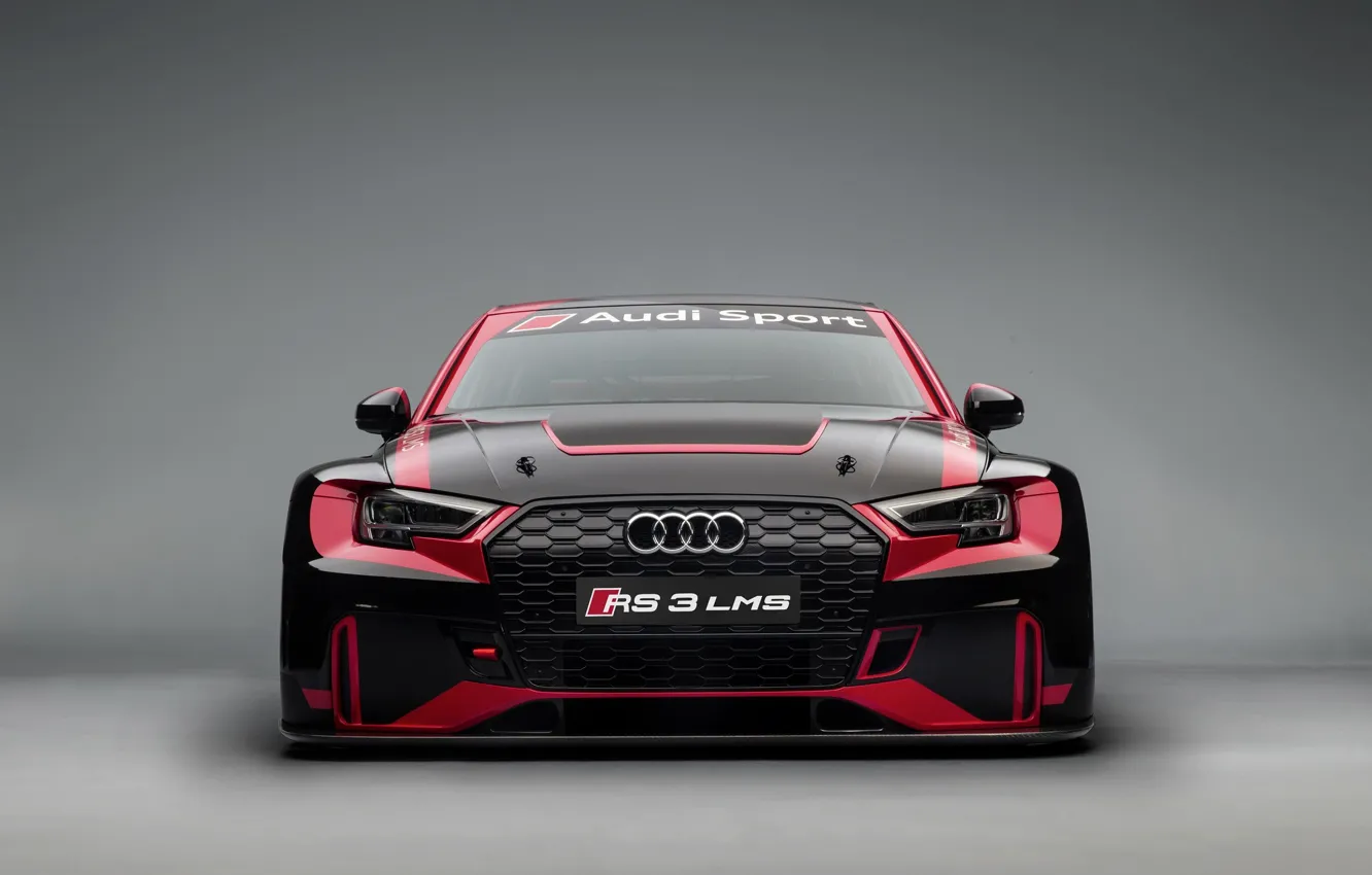 Photo wallpaper car, Audi, wallpaper, sport, logo, beautiful, front, custom