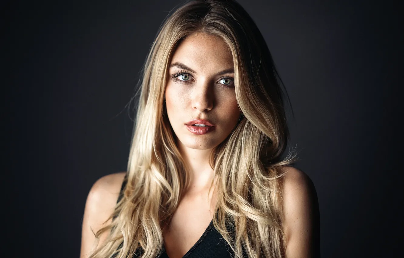 Photo wallpaper portrait, Paulina, Martin Kuhn