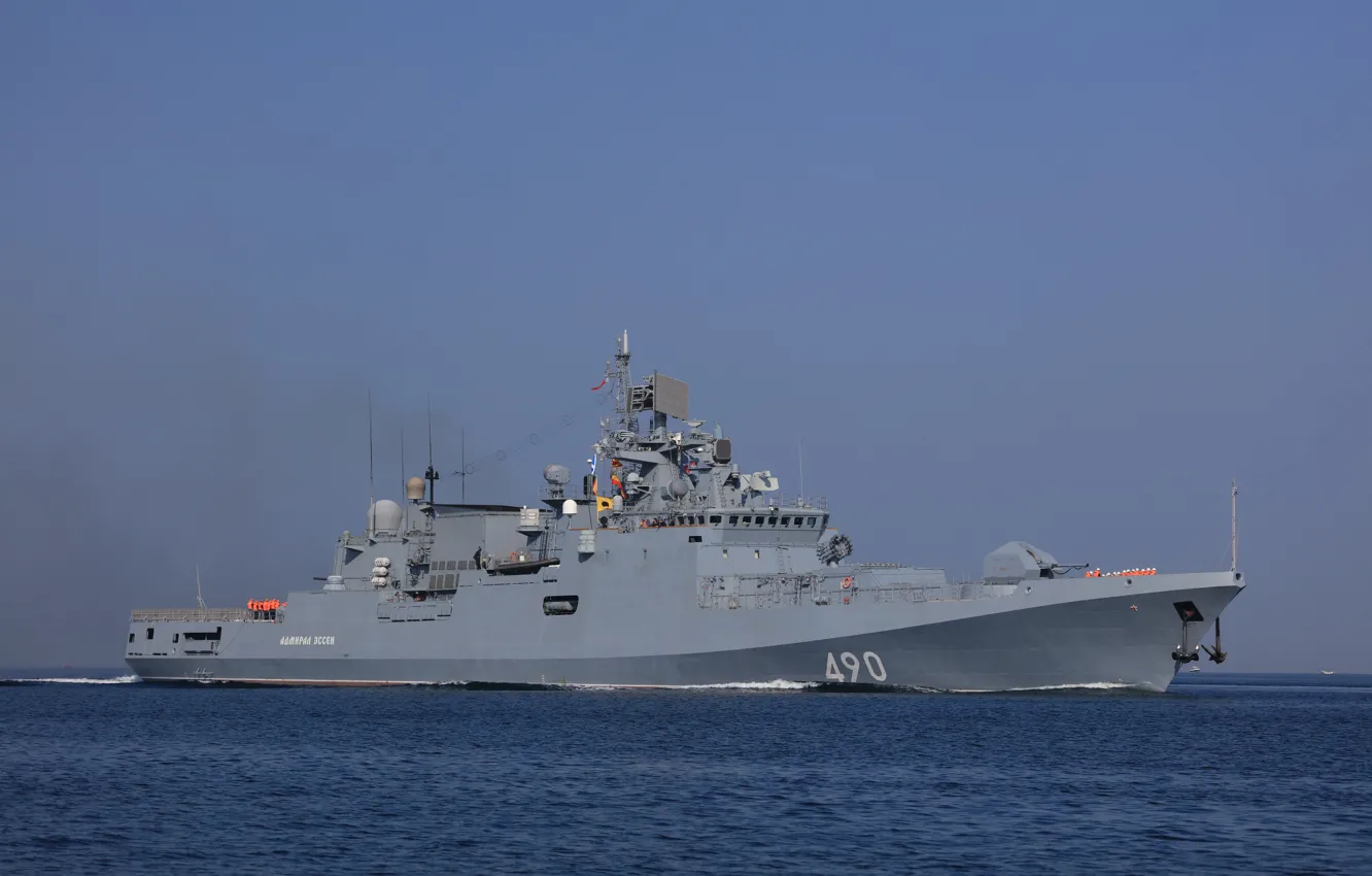 Photo wallpaper frigate, Admiral Essen, author Novice1975