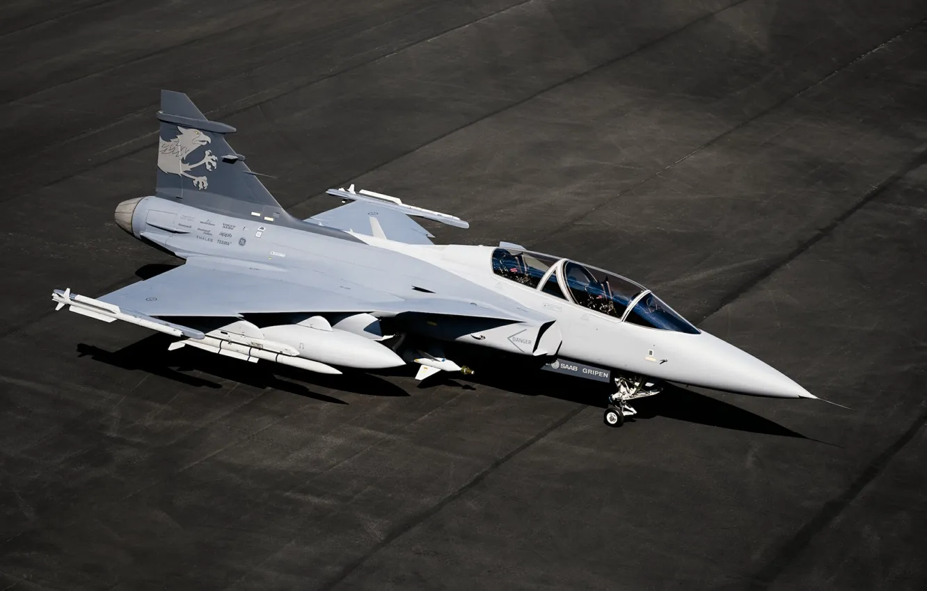 Photo wallpaper Sweden, BBC, Gripen, JAS 39, You CAN