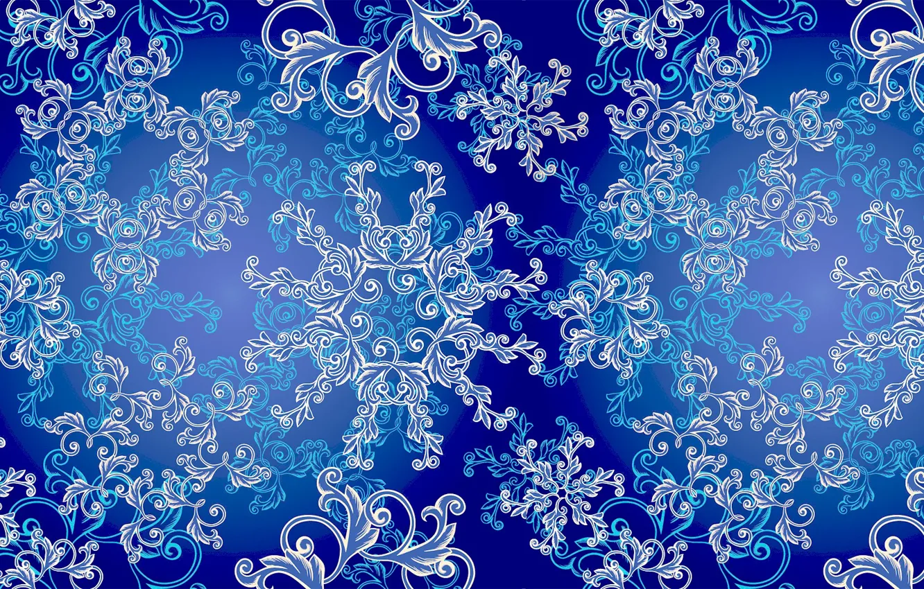 Photo wallpaper Snow, Snowflakes, Texture