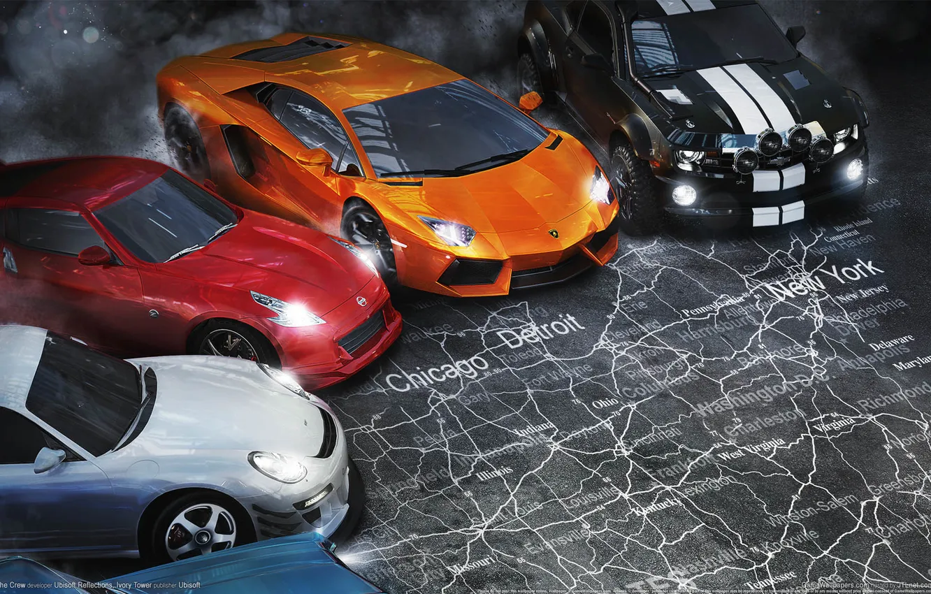 Photo wallpaper machine, the city, race, New York, Chicago, USA, USA, Chicago