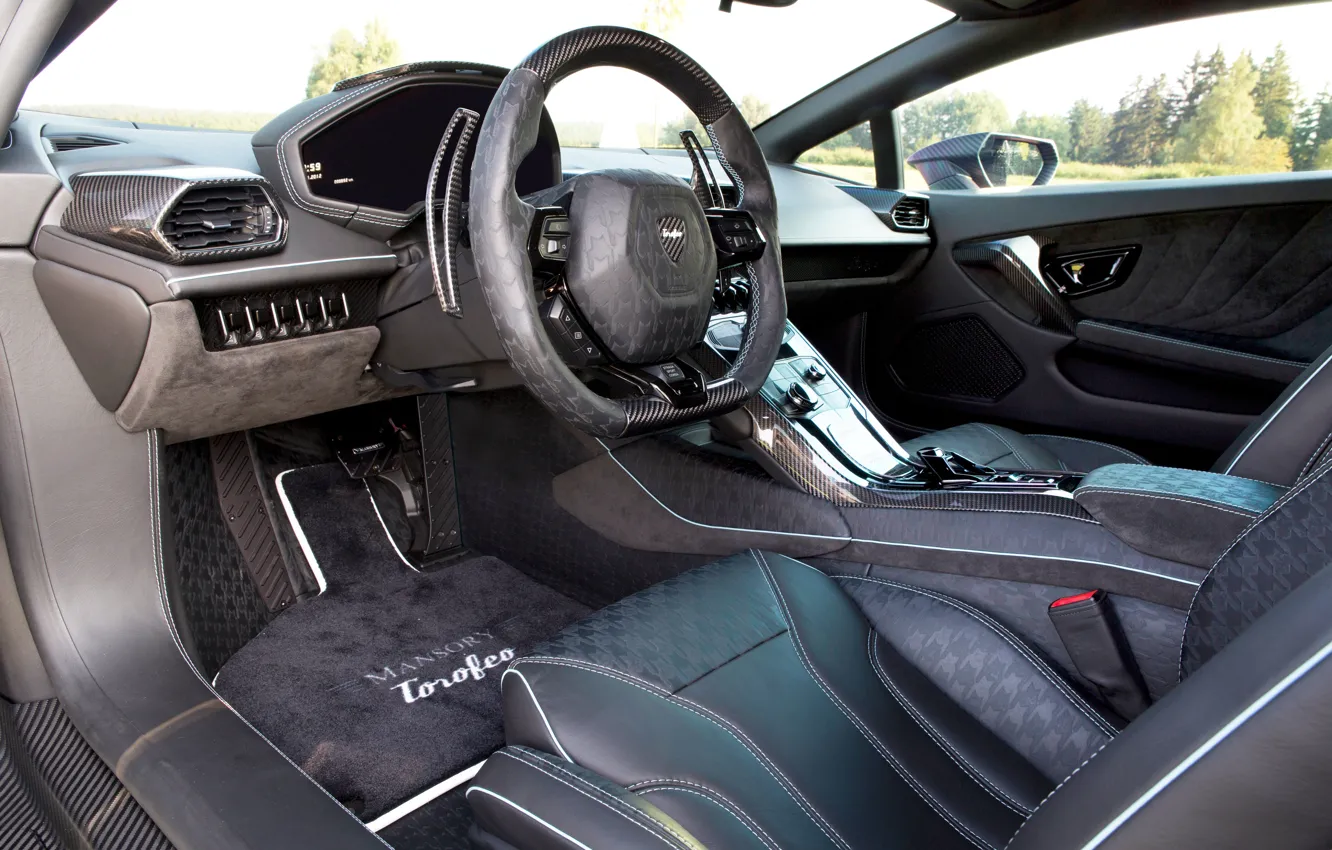 Photo wallpaper Lamborghini, supercar, salon, Mansory, Huracan, 2016, Torofeo, 1250 HP