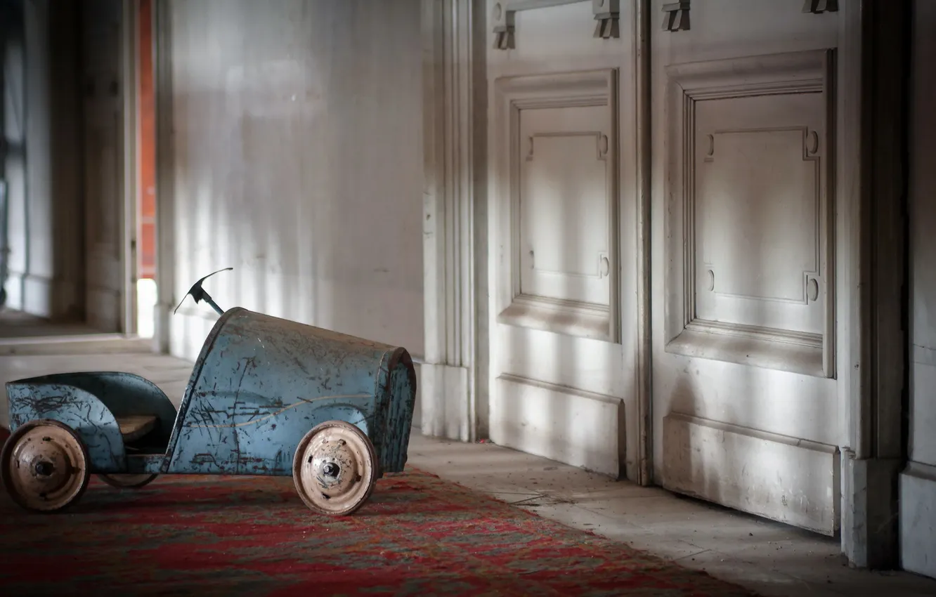 Photo wallpaper background, the door, machine