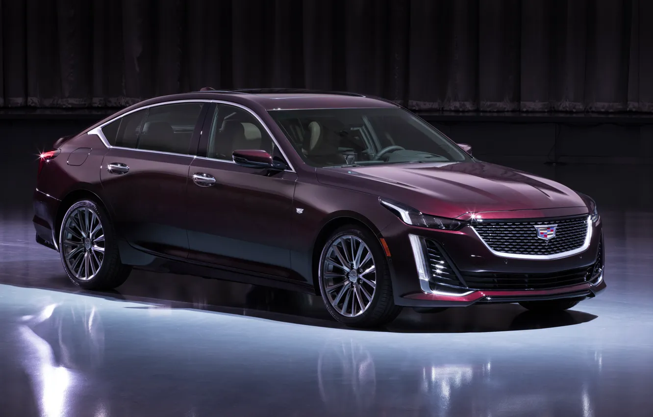 Photo wallpaper Cadillac, 2020, Premium Luxury, CT5