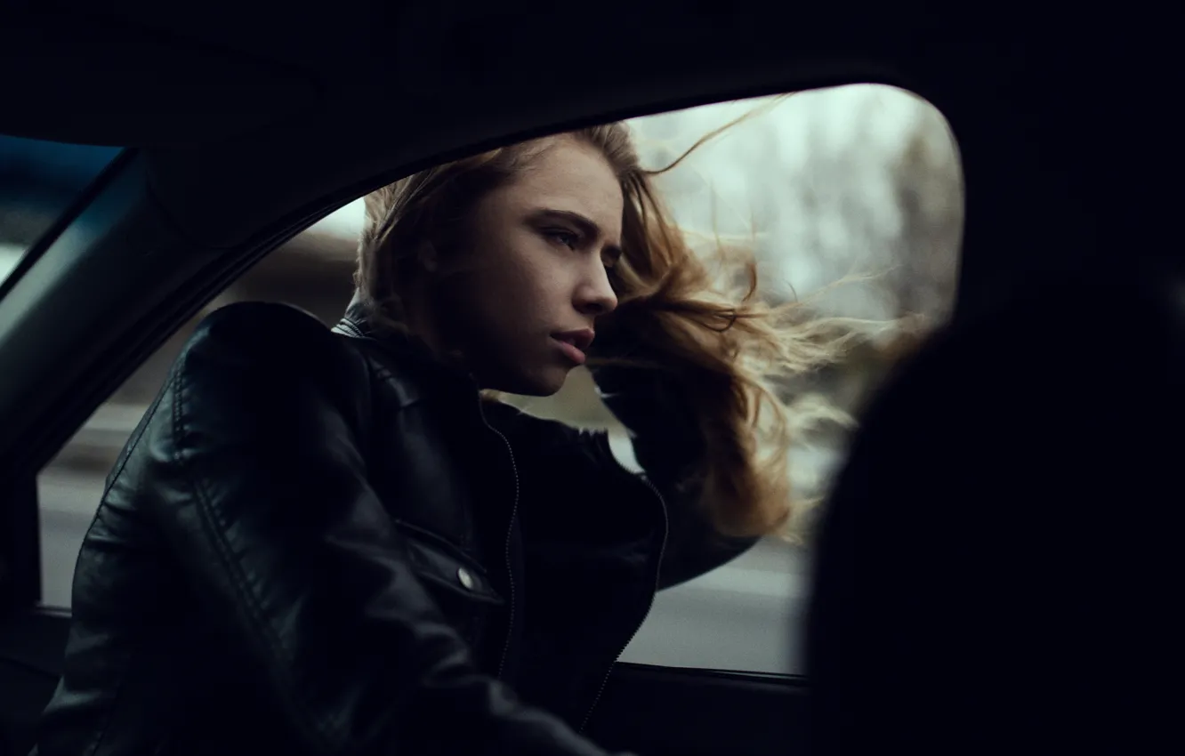 Photo wallpaper machine, hair, speed, salon, Marta, Jesse Duke