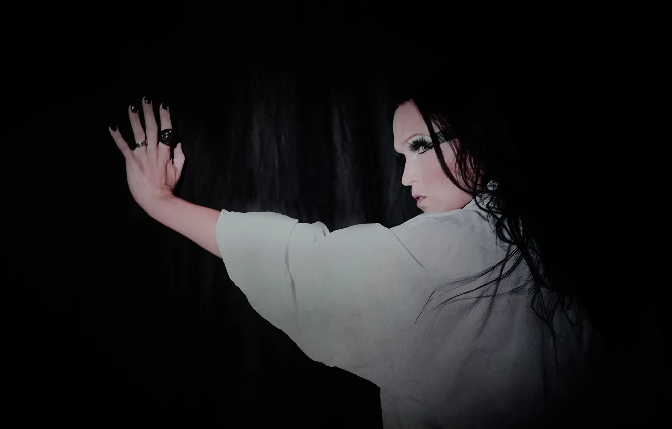 Photo wallpaper hot, sexy, photo, beautiful, Tarja Turunen, The Shadow Self