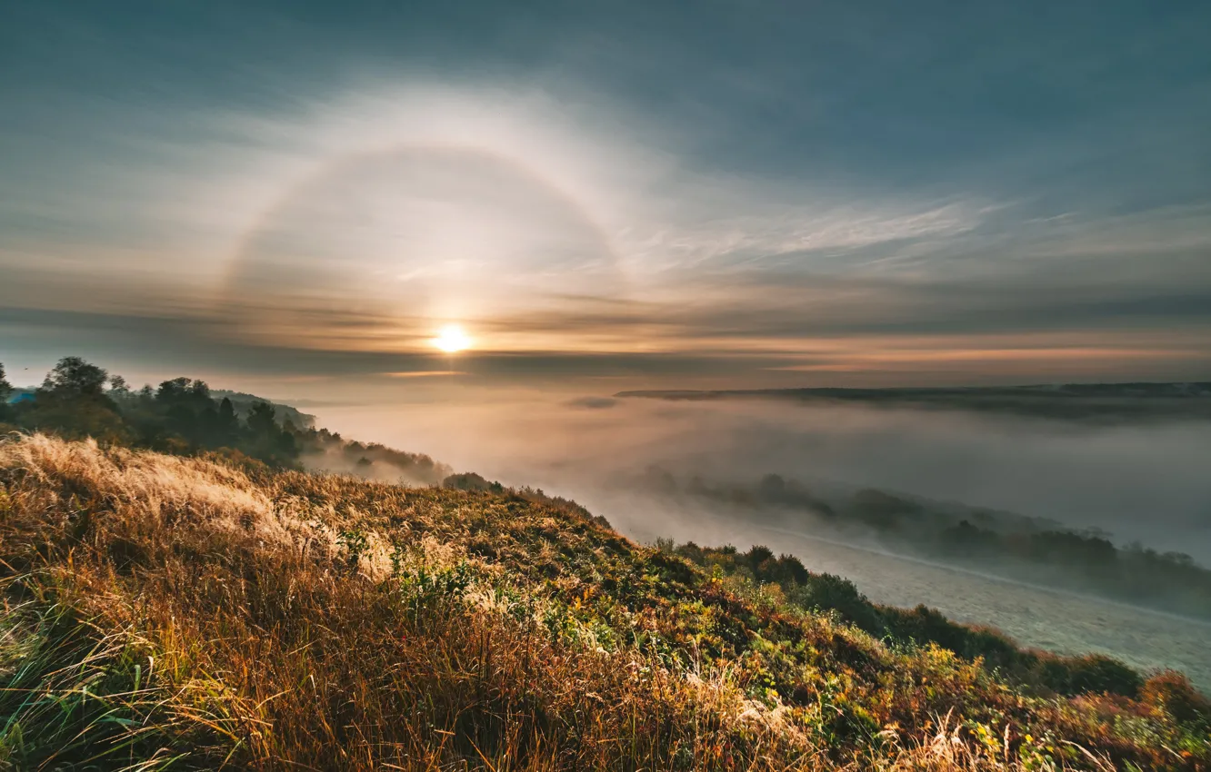 Photo wallpaper Halo, Lithuania, Kaunas, Netoniai